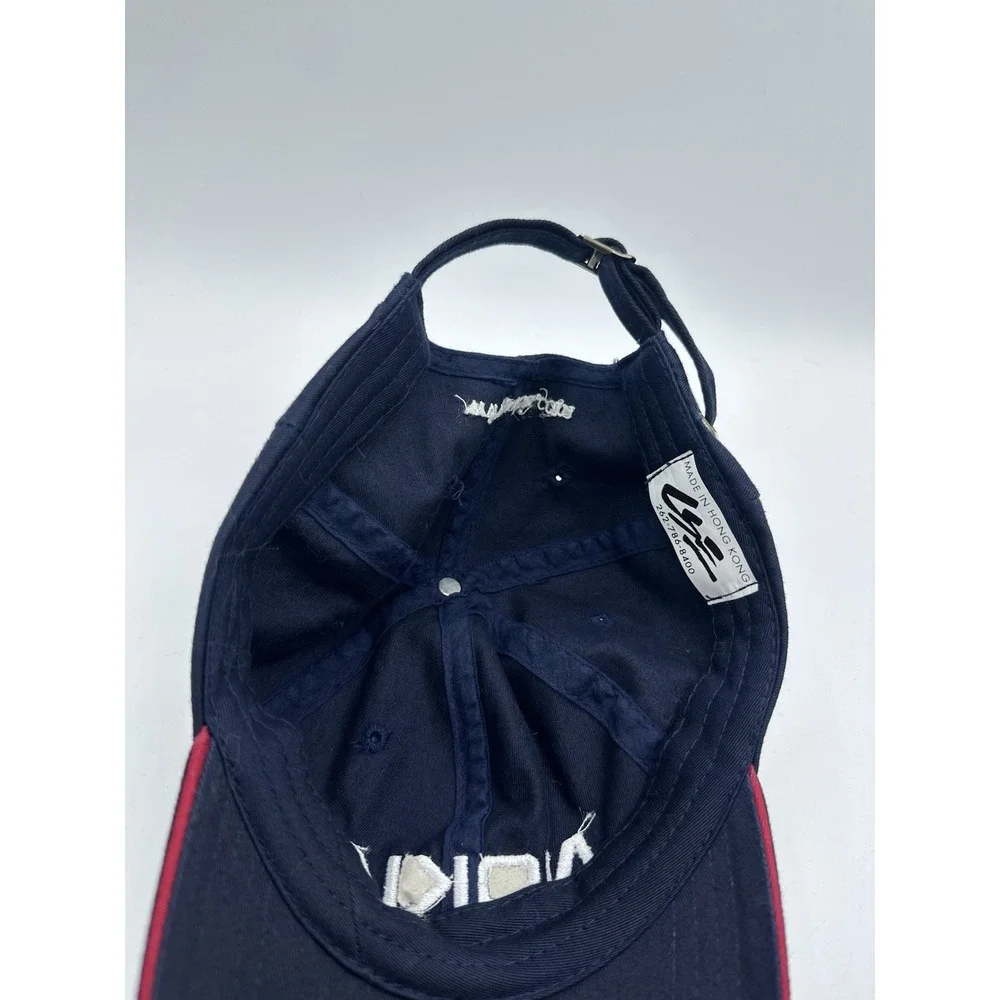 Vintage 90s NOKIA Mobile Retro Cap Hat Snapback Blue Black